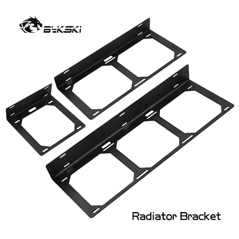 Cooling Bykski PC Water Cooling Radiator Stand Brackets 120mm 12CM Fan