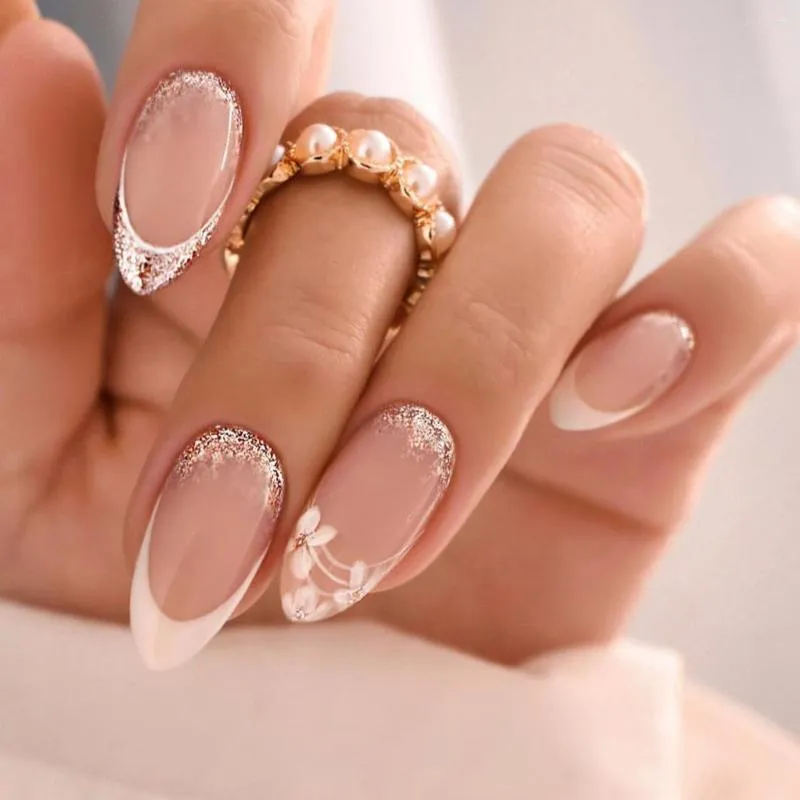 Almond fake nails deals