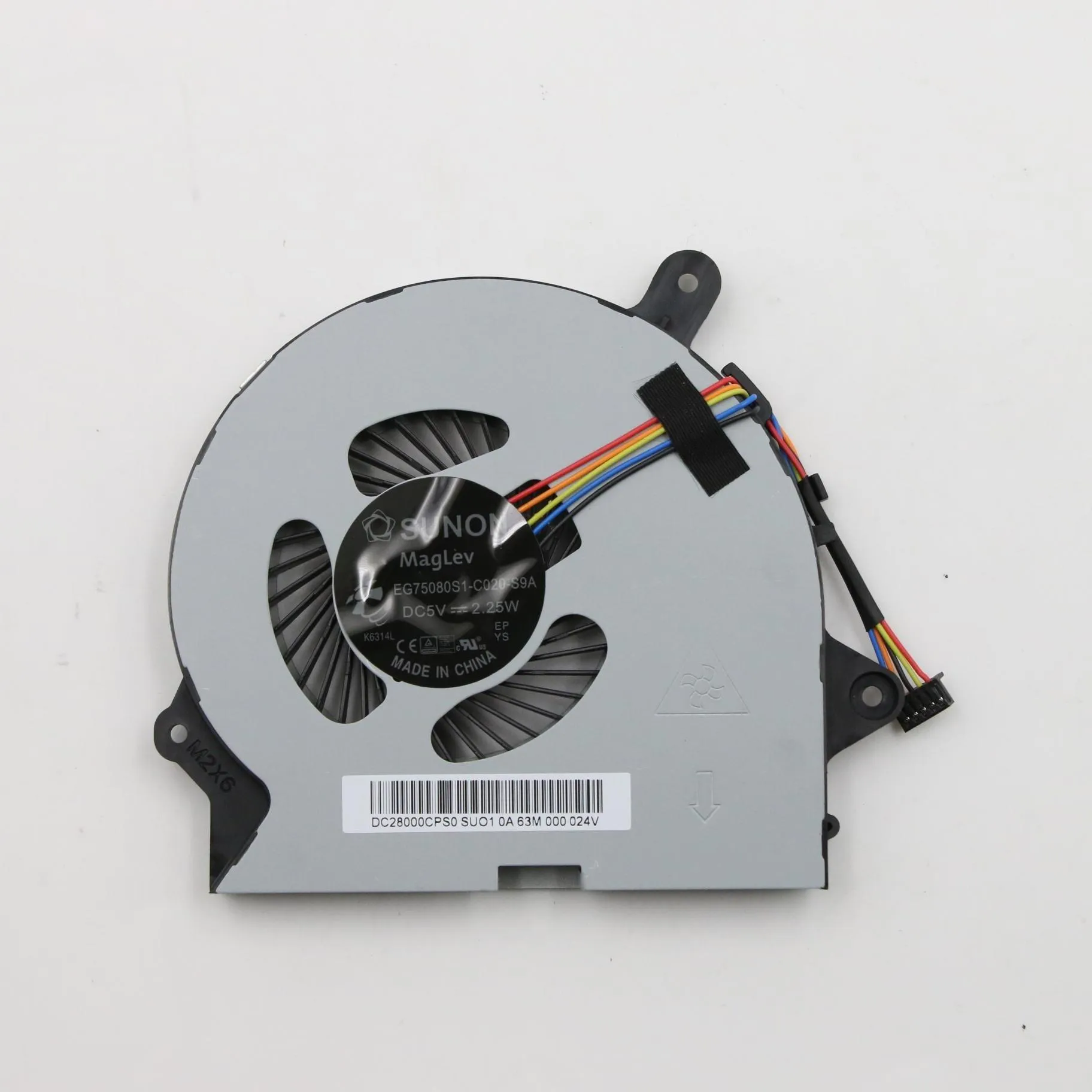 Pads New/Orig CPU Cooling Cooler Fan för Lenovo IdeaPad 30014ibr Laptop DC28000CPS0 5F10K14050