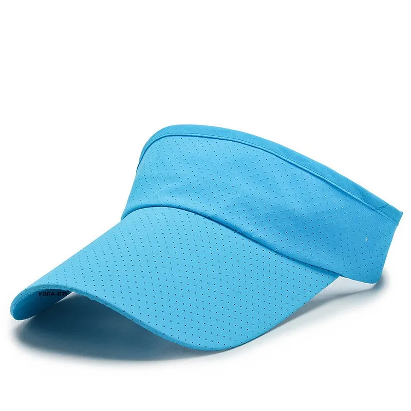 LL Uitgebreide bescherming lege hoge hoed voor buitensporten, grote rand zonneklep hoed voor mannen en vrouwen sneldrogende hoed lus eend tong hoed Yoga Outfit LU-071