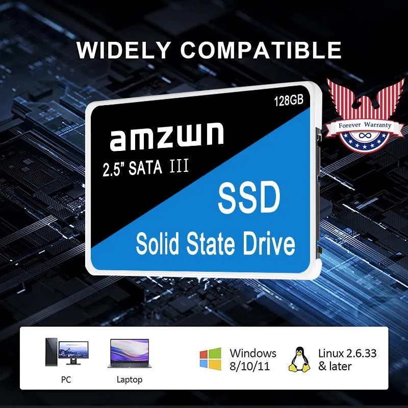 Napęd na komputery stacjonarne Laptop SSD 120GB 250 GB 500 GB 960GB 2TB SSD 2.5 Dysk dysk twardy