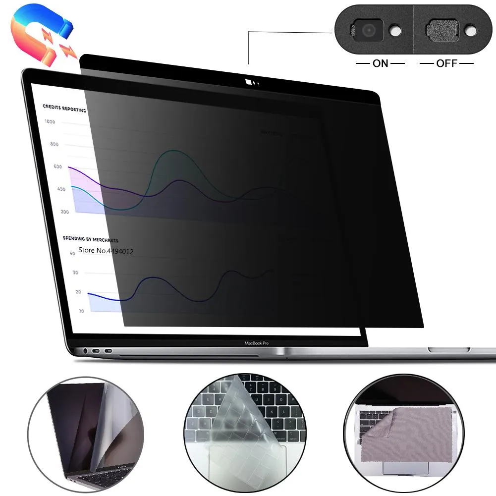 Filter für Apple MacBook Air 13 Touch ID A1932 A2179 A2337 2021 Bildschirmschützer Laptop Datenschutz Computer Monitor Schutzfilm