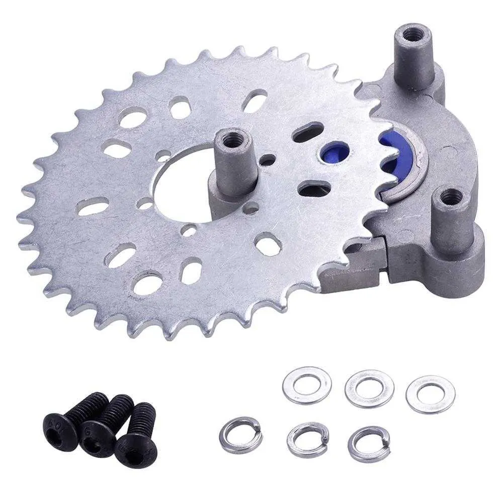 Motorized bicycle store sprocket adapter