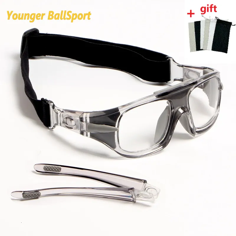 Lunettes d'extérieur Myopie Lunettes de basket-ball Lunettes de sport Lunettes de football Lunettes anti-collision Lunettes d'entraînement amovibles Lunettes de cyclisme 230526