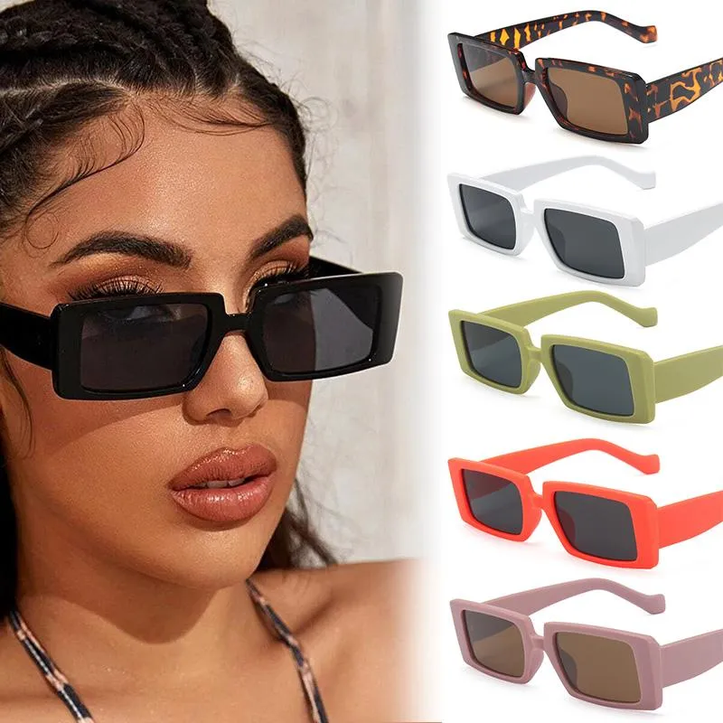 Vintage rectangle sunglasses on sale