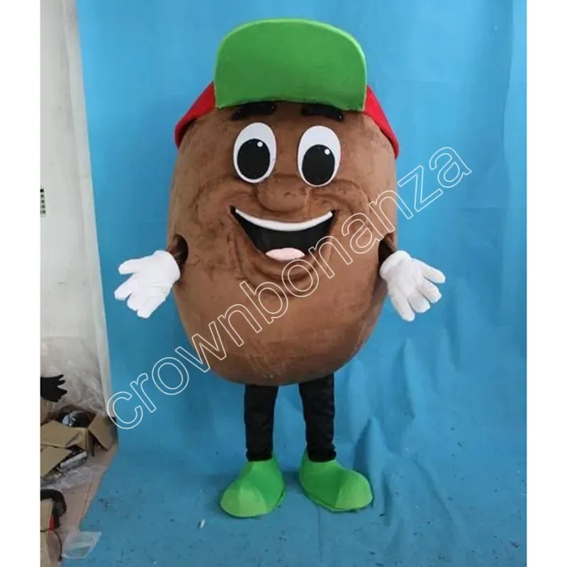 Vivid Mr. Coffee Beans Mascot Costumes Cartoon Carnival Unisex Adults Outfit Birthday Party Halloween Christmas Outdoor Outfit Suit
