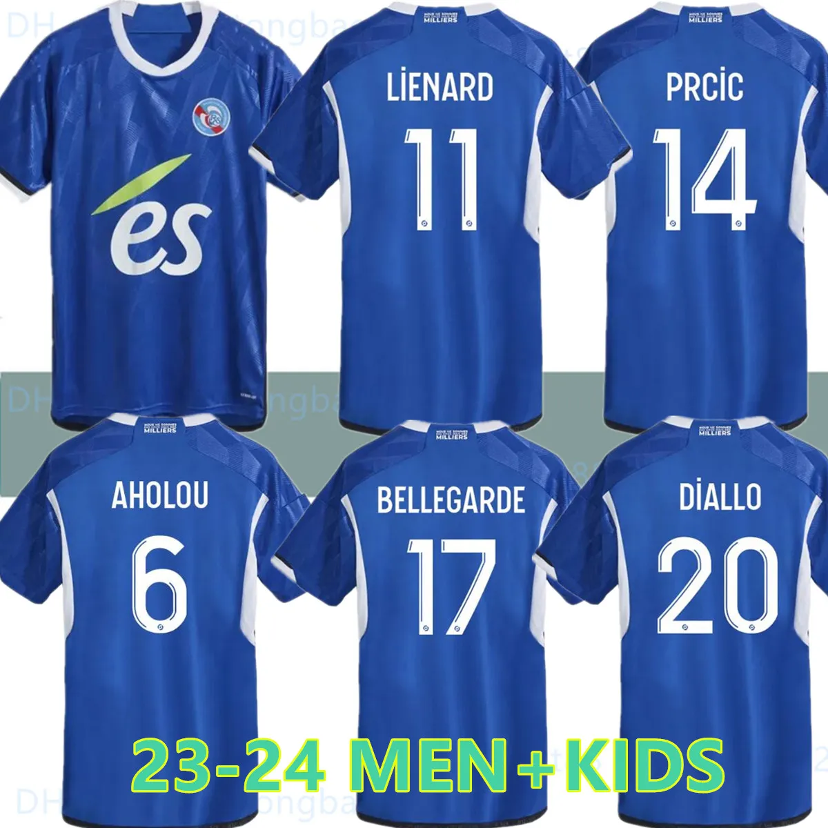 2023 2024 RC Strasbourg Alsace Futbol Formaları Diallo Bellegarde ...