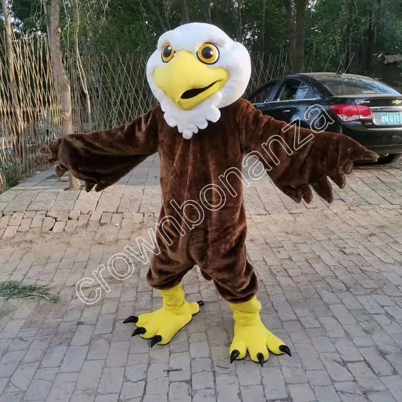 Eagle Eagle Mascot Suit New Style Cartoon Carnival Outfit For Adults ...