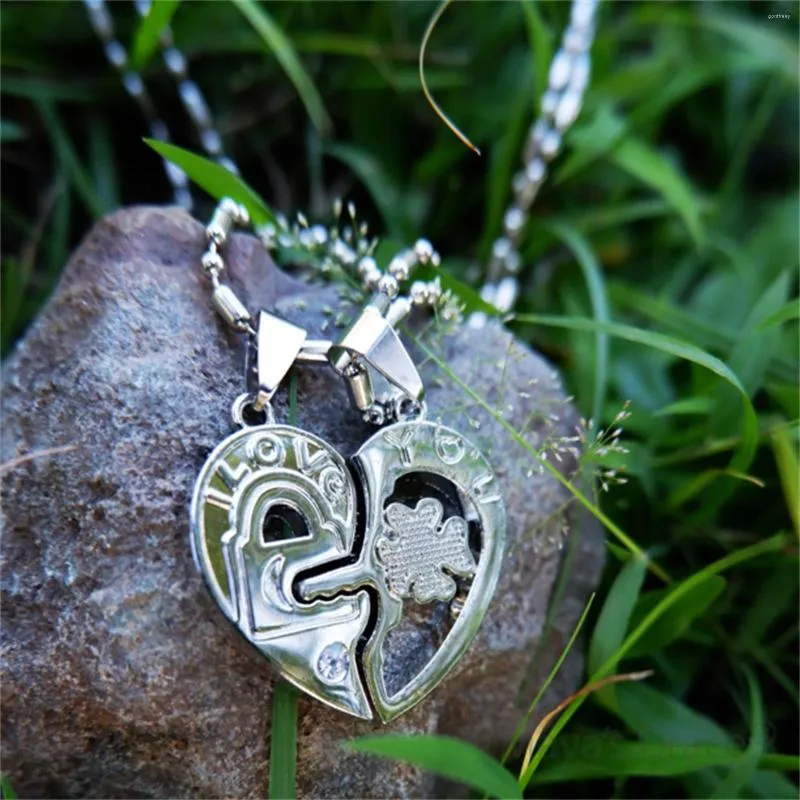 Necklace broken heart 2 piece best sale