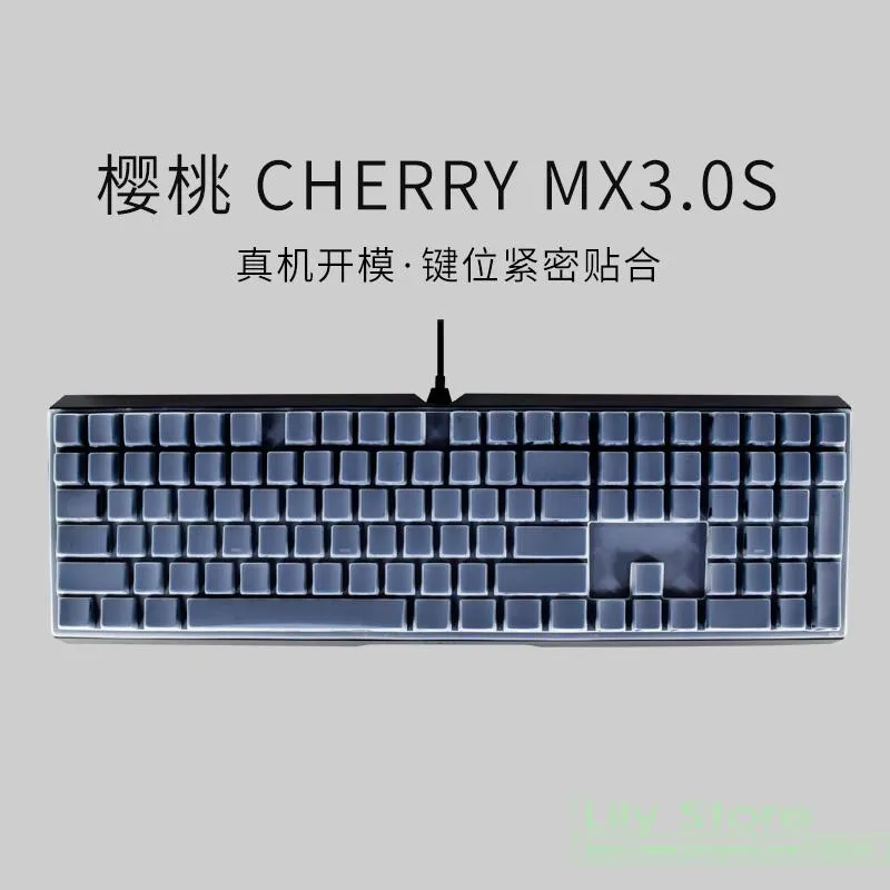 Omslag för Cherry MX Board 3.0 S 2021 Silikon Mekaniskt skrivbord MX3.0S Cherry MXboard Mechanical Gaming Tangentboard Cover Protector