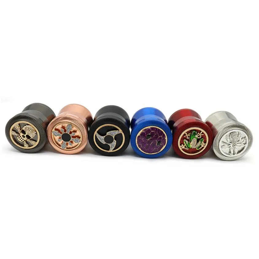 Tubos de fumantes 63 mm - Grinder de cigarro de quatro camadas