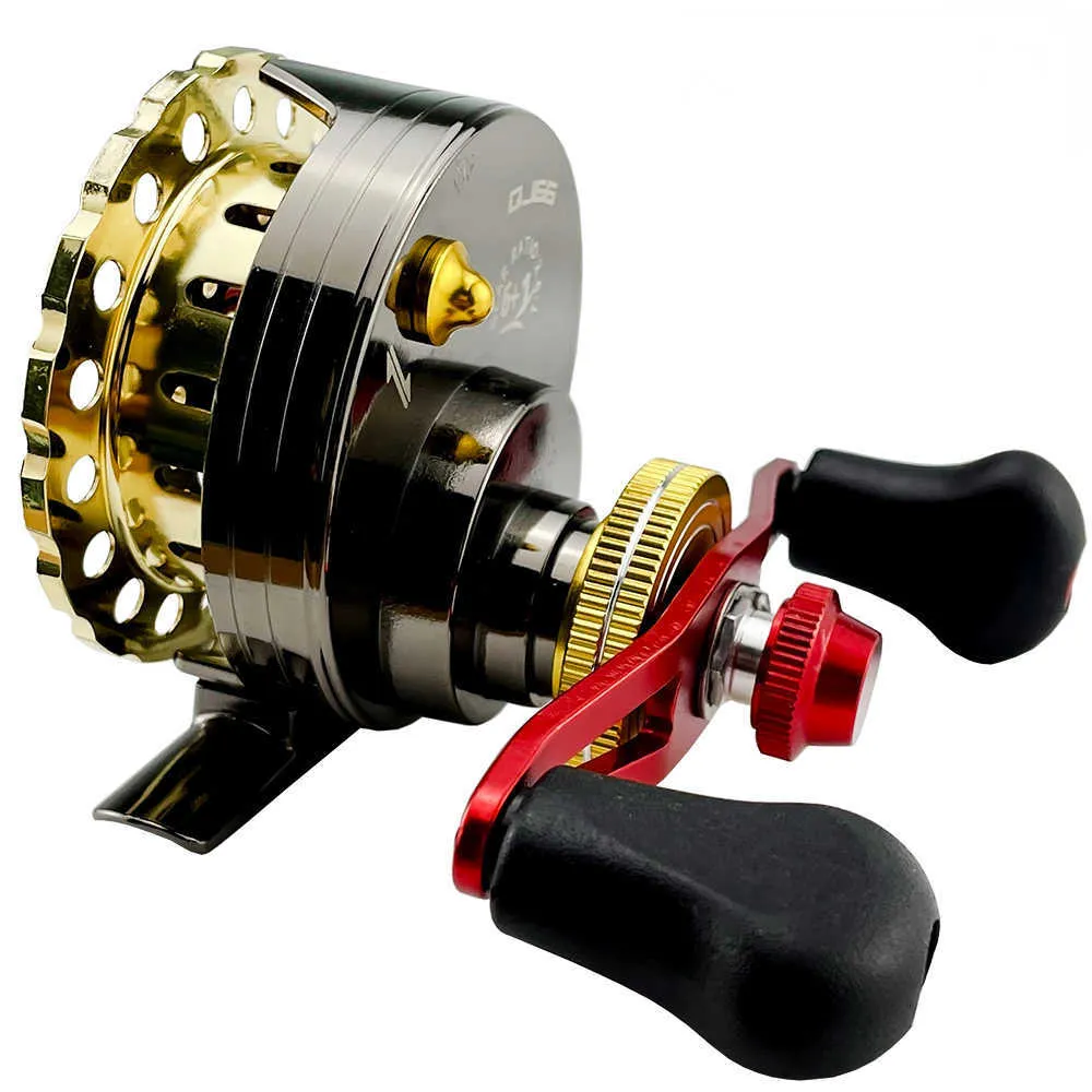 Fishing Accessories Lightweight hollow flying reel freshwater saltwater  trout lake stream sea ice winter 6+1BB 2.6 1 raft fishing P230529