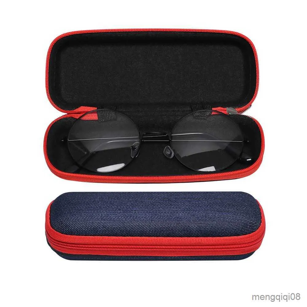Casos de óculos de sol Bolsas de copos transportam bolsa de zíper hard zíper pacote de bolsa de bolsa protetor de óculos de óculos de óculos