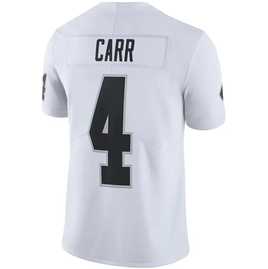 Derek carr jersey stitched sales