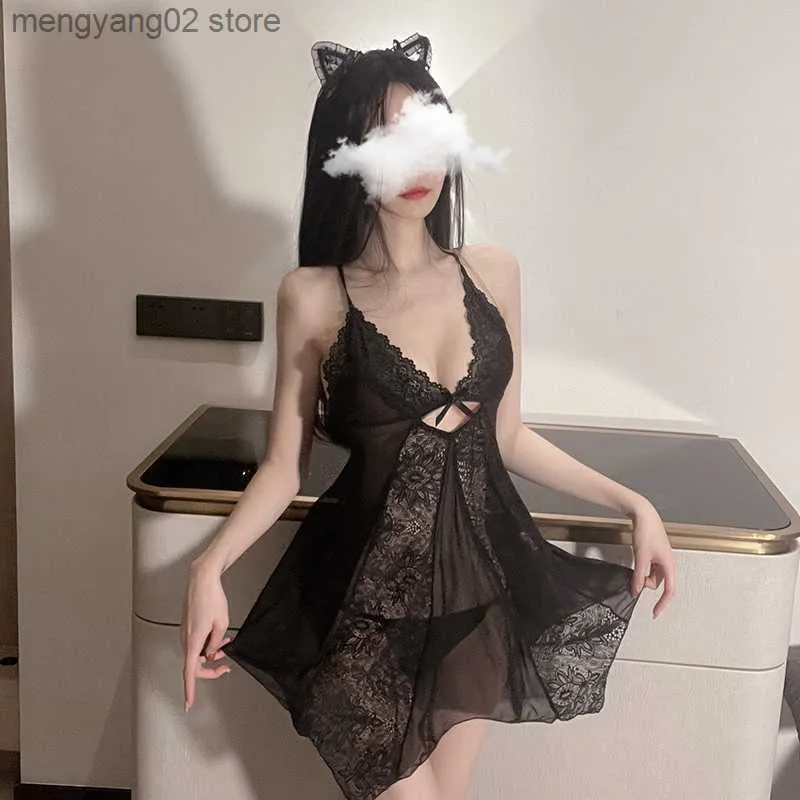 Soft Backless Sleepwear Set For Women Sexy Pyjama Dress Camisole