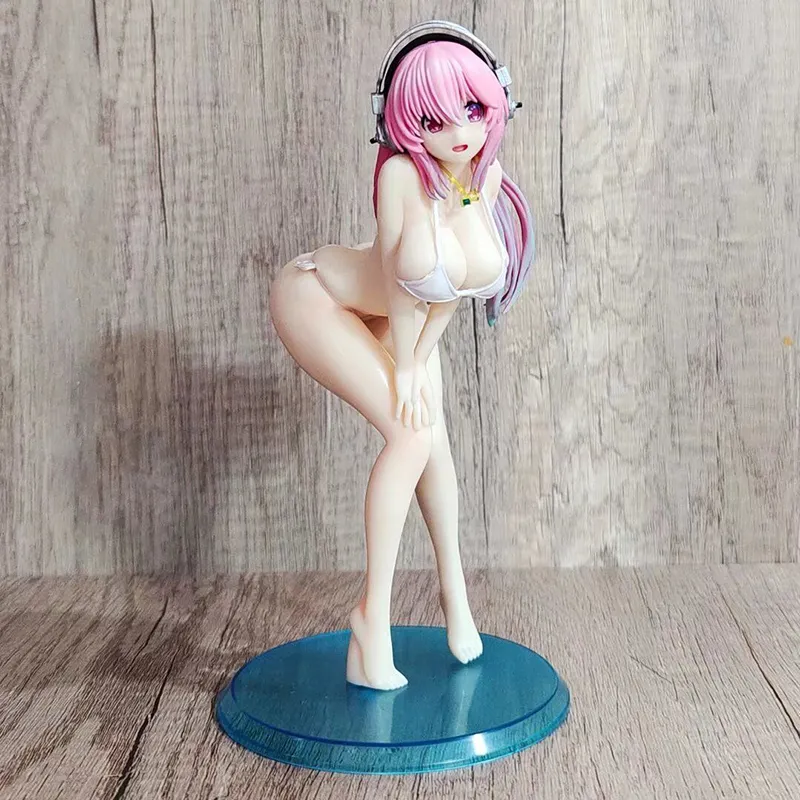 Giocattoli divertenti Wave Dream Tech Nitro Super Sonic Super Sonico Bikini Action PVC Figure Anime Figure Model Toys Collection Doll Gift