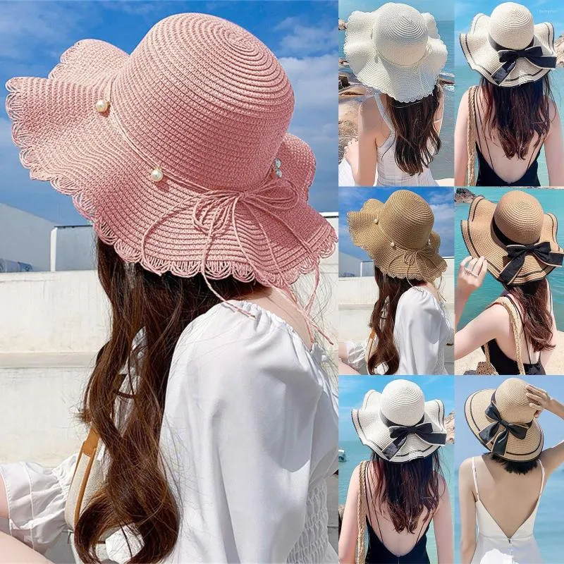 Sombreros de ala ancha Primavera Verano malla sombrilla sombrero flor temperamento vestido de boda sol moda para hombres al aire libre Padres visera