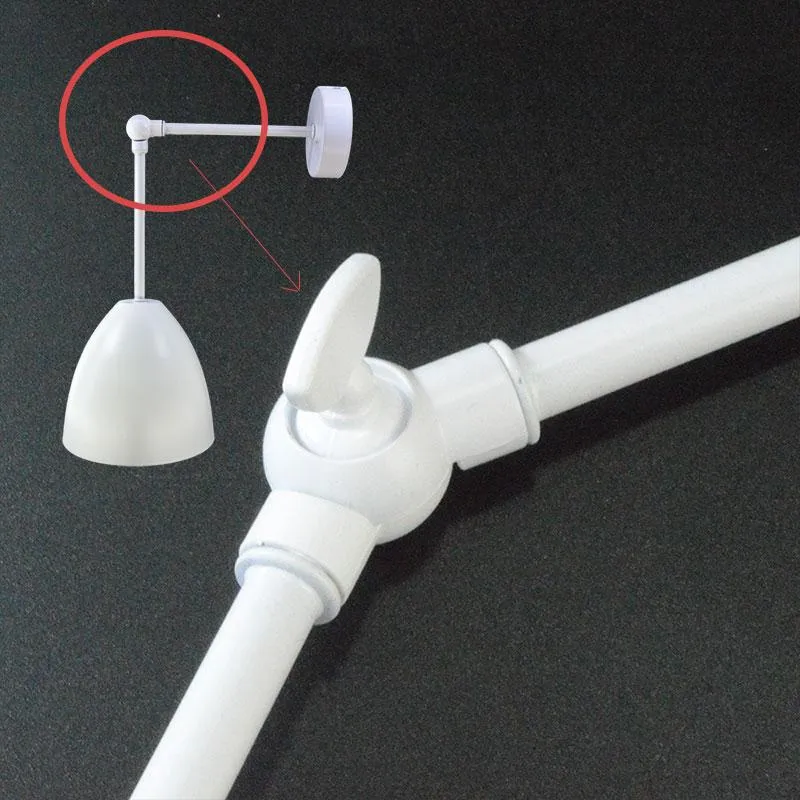 Tête de direction réglage directionnel accessoires d'éclairage connecteur de lampe de table murale filetage M10 * 1