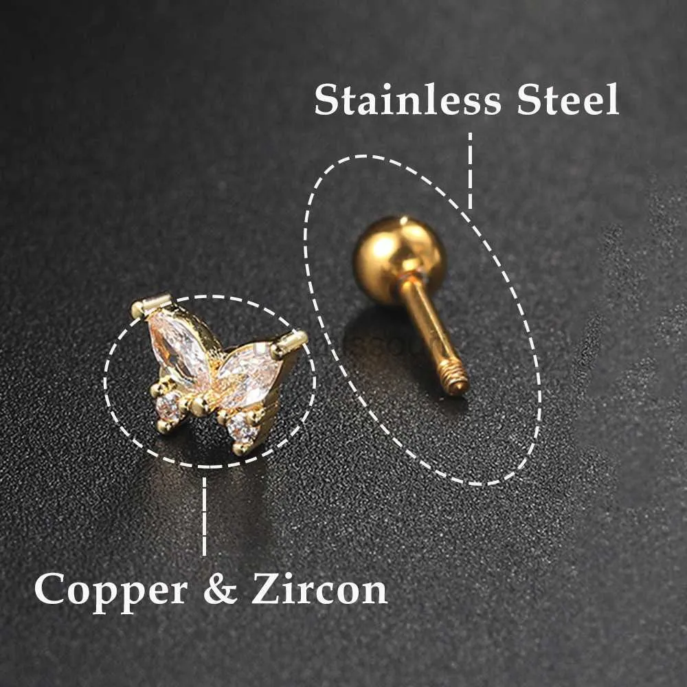 Butterfly daith jewelry deals