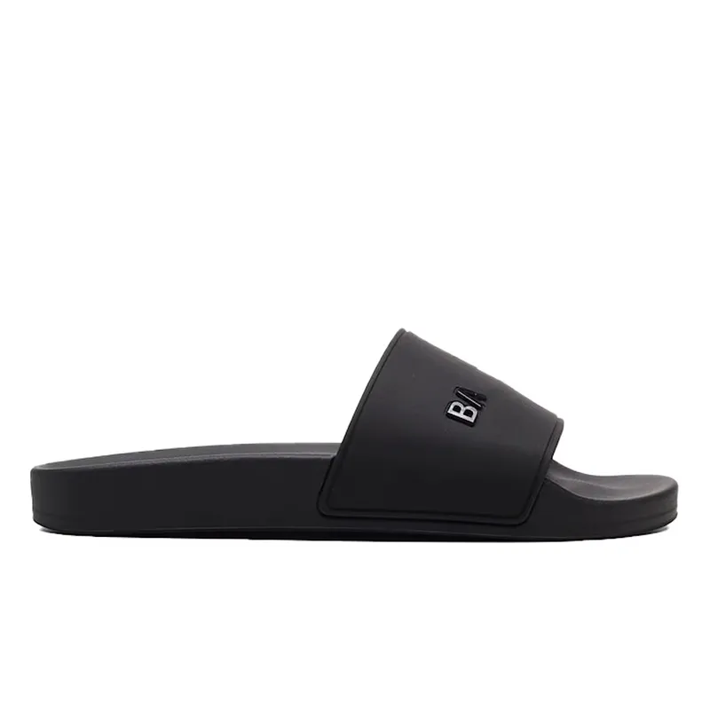 Designer black slides top