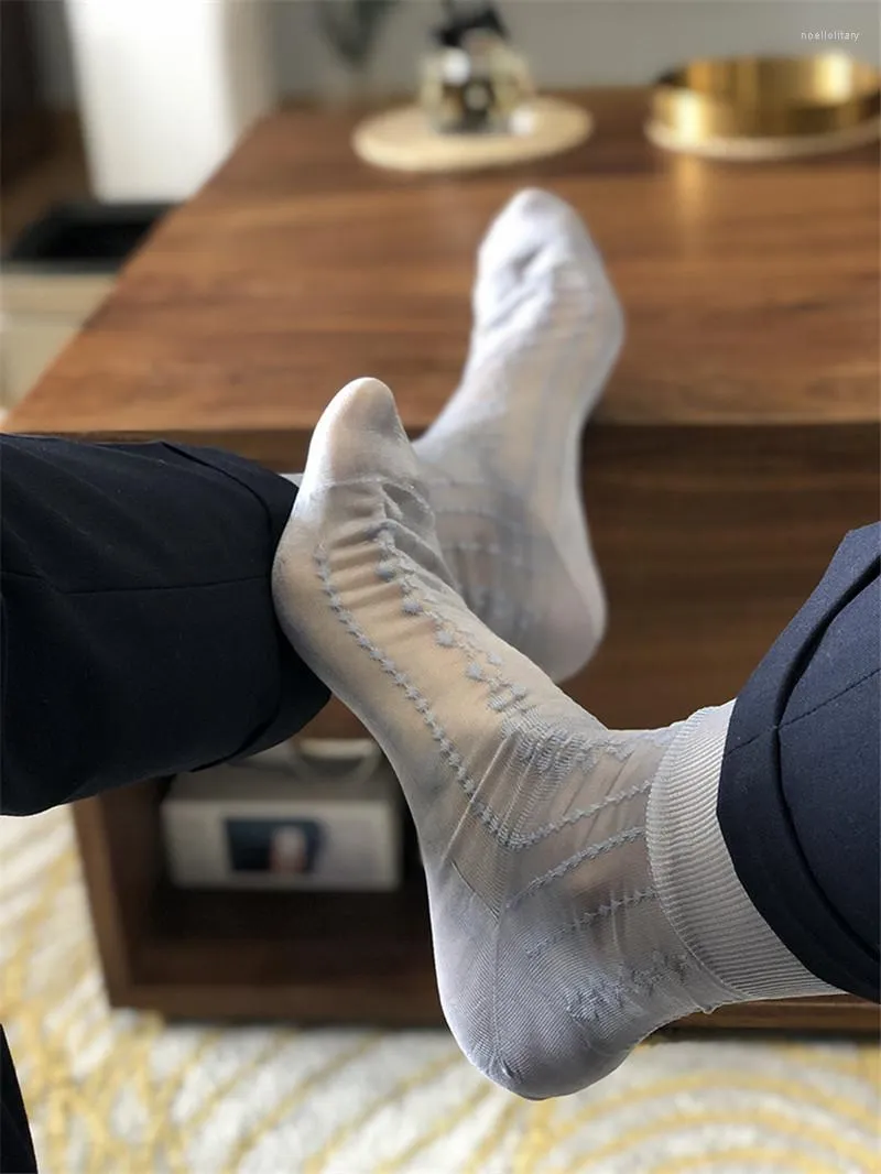 Adorable Mens Nylon Transparent Socks With Lace Patterns For Fetish Foot  Worship And Fashionable Lingerie From Lizhirou, $13.61 | DHgate.Com
