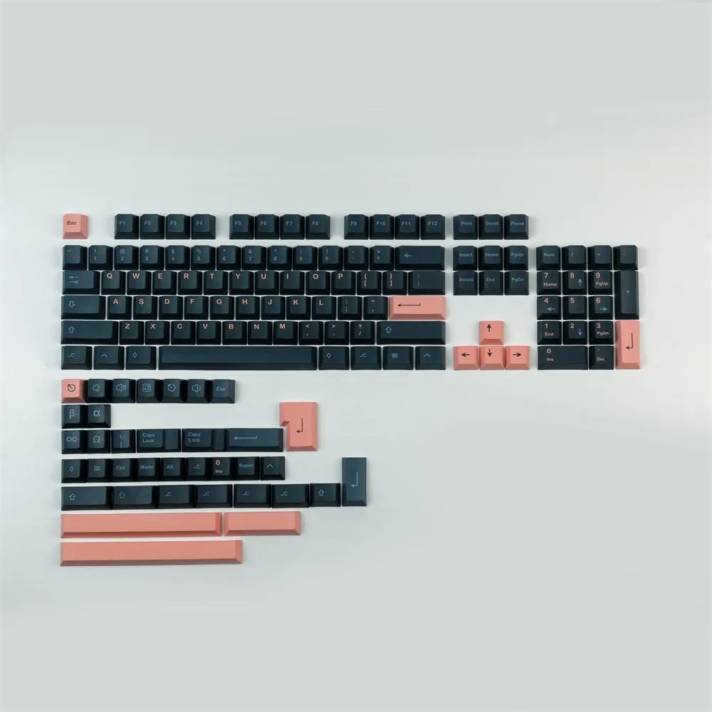 Combos GMK Firmorm Keycap 140 Tasten Vollsätze Cherry Profil 3U 6.25U 7U SpaceBar für mechanische optische Tastatur