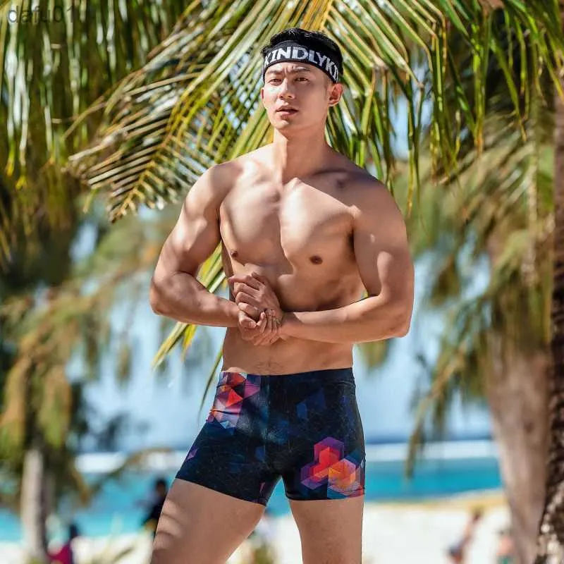 Quick Dry Mens Swim Trunks Color Changing Swimming Shorts For Boys