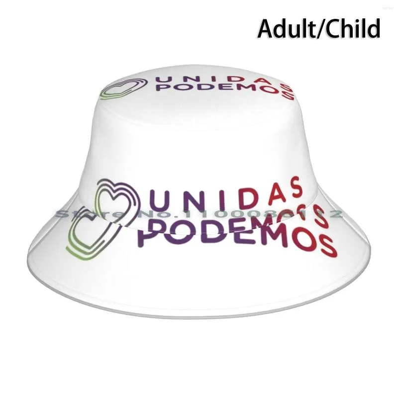 Berets We Can (United) Bucket Hat Sun Cap Psoe pp Party Vox Politics Politique Pedro Sanchez Pablo