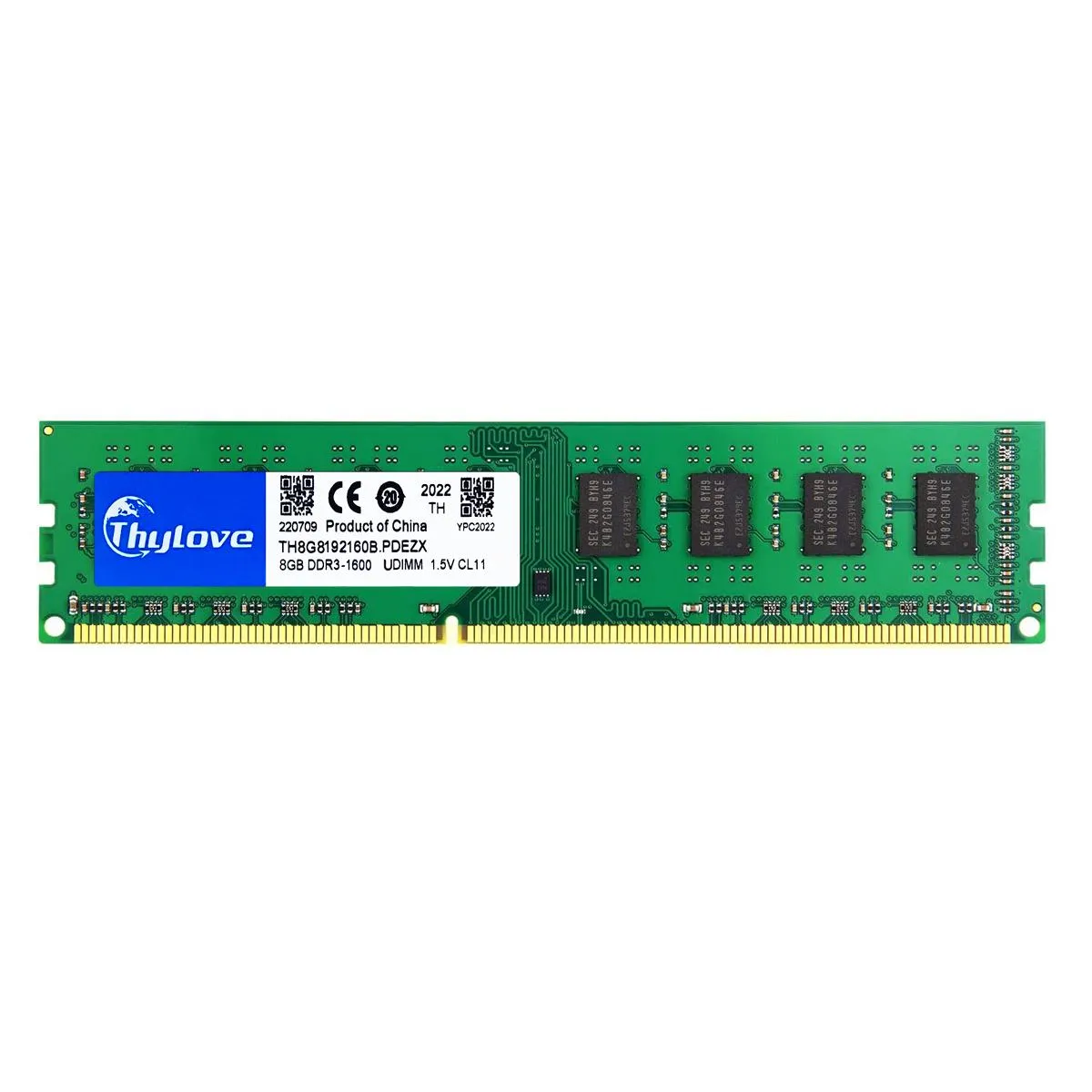 BodySuits Thylove RAM DDR3 4GB 8GB 1333MHz 1600MHz PC3メモリ1.5Vデスクトップディンプ