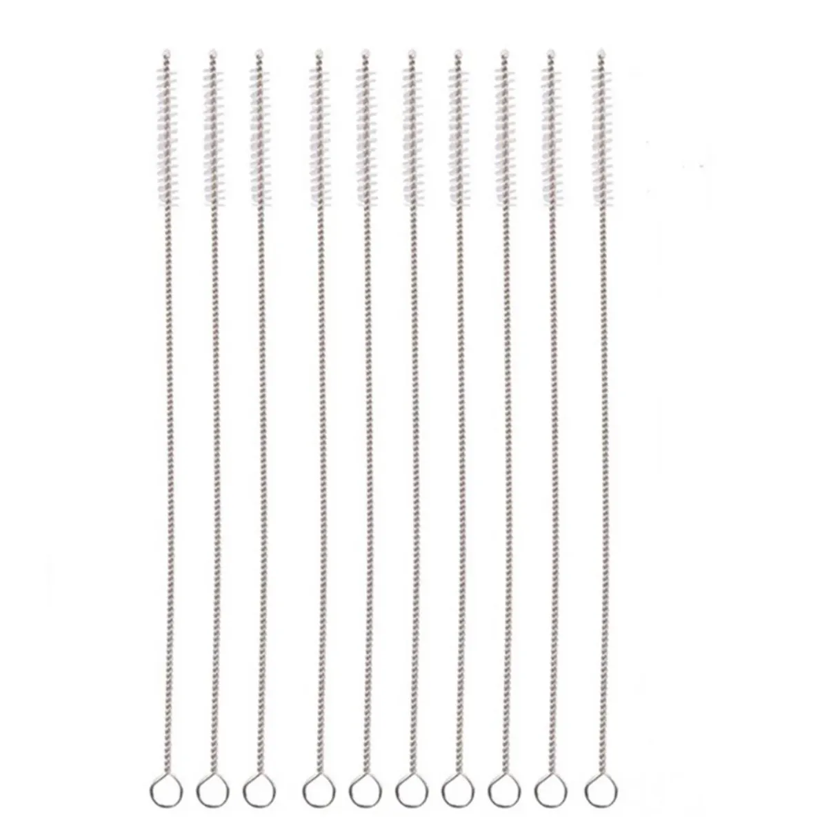 Set di spazzole HBM in 3 pezzi in acciaio inossidabile, ottone e