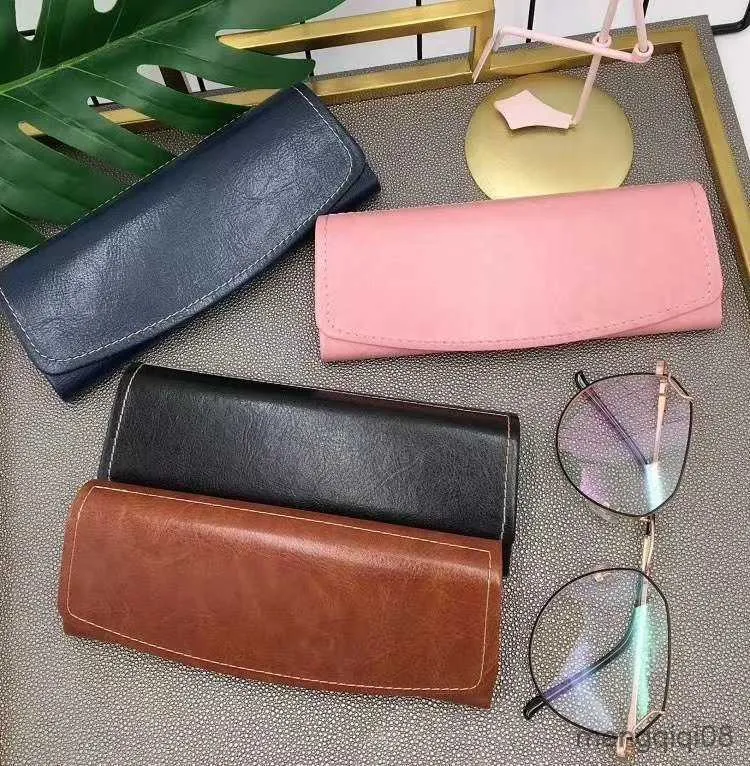 DHgate.com:Sunglasses Cases Bags 2023 New Vintage Leather Eyewear Case ...