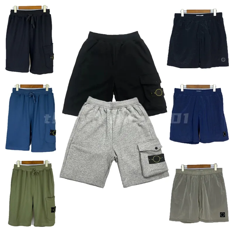 Shorts Masculinos Designer de Luxo Cor Sólida Casual Capris Moda Verão Praia Calças Estilo Unissex Shorts