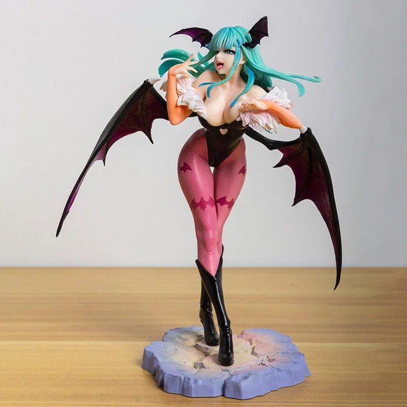 Jouets drôles Kotobukiya Darkstalkers Morrigan Bishoujo 1/7 échelle PVC figurine Anime Sexy Figure modèle jouets Collection poupée Gi