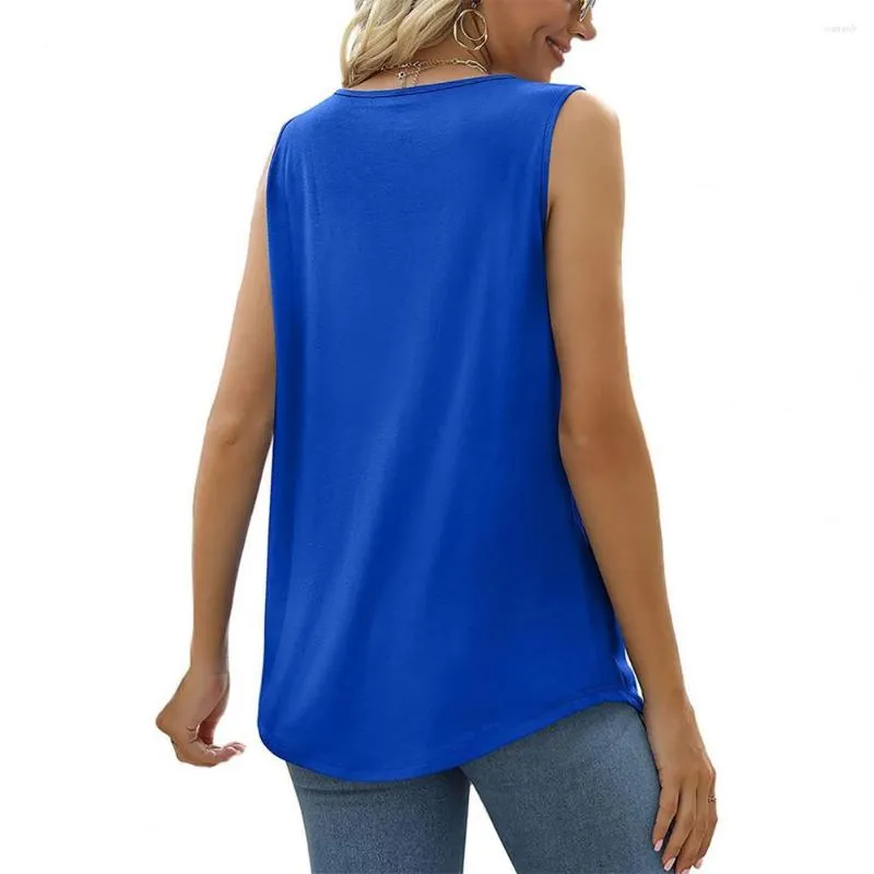 Damestanks trendy bodem shirt coole vierkante kraag skin-touching vrouwen eenvoudige losse tee top camisole zweetabsorptie