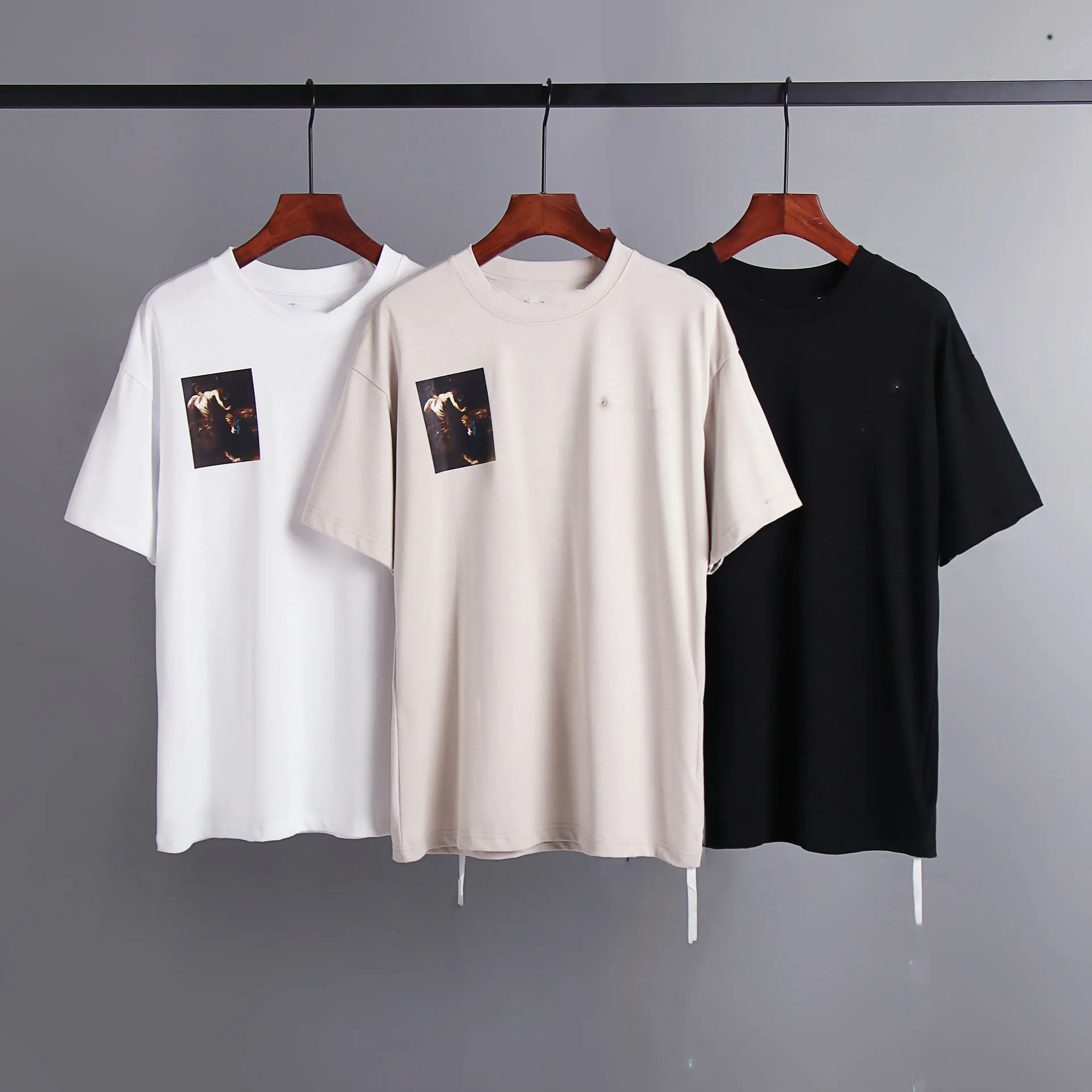 Designer magliette da uomo magliette bianche camicie alla moda Regali a maniche corte consigliati per uomini e donne Hip Hop contemporaneo Street