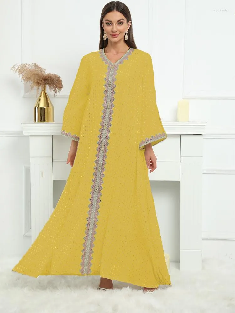 Robes Elegantes 2024 Eid Abaya Robes Musulmanes Longues De Kaftan Arabie Saoudite Turquie Du 32 64 DHgate