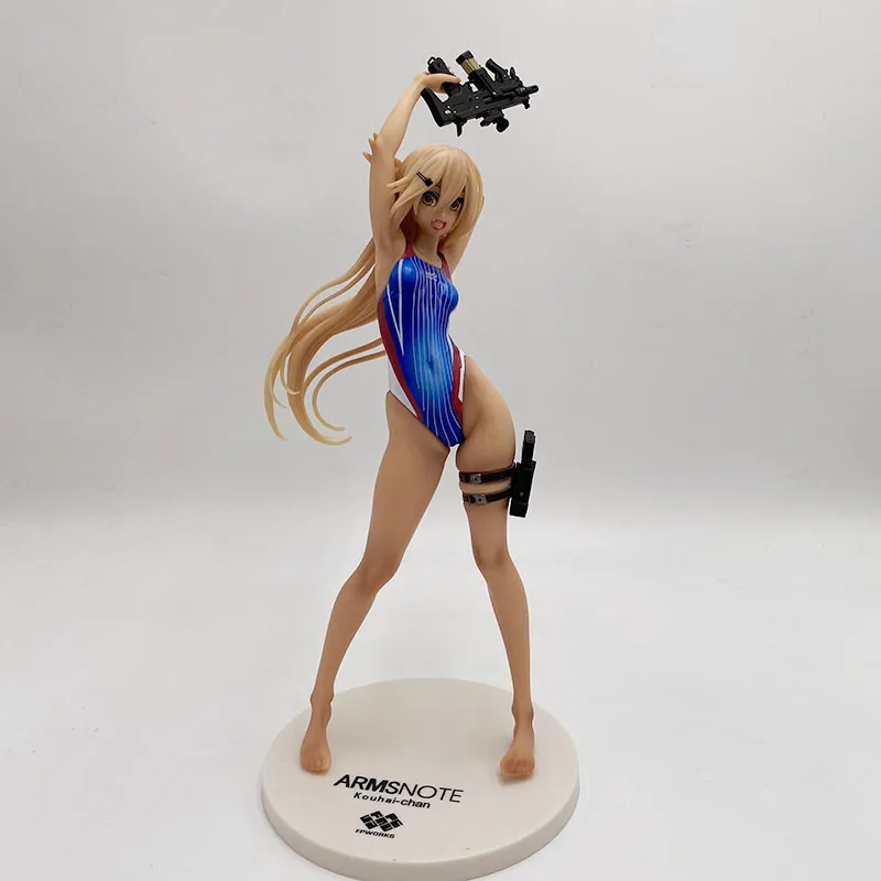 ARMSNOTE Kouhai-chan フィギュア ARMS NOTE Kouhai chan of the Swim team Blue line swimsuit