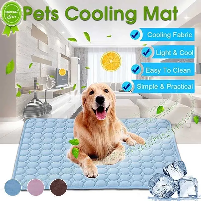 Cooling Summer Pad Mat For Dogs And Heated Cat Bed Breathable Washable Sofa Bed For Small Medium And Large Pets From Telmom 6.48 DHgate.Com