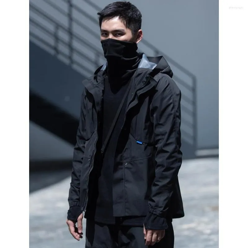 Erkek Ceketler Reindee Lusion 19 Techwear 3in1 Sakinsiz Presleme Yapıştırıcı Su Geçirmez Hafif Ceket Tech Count Moda Sokak Giyim