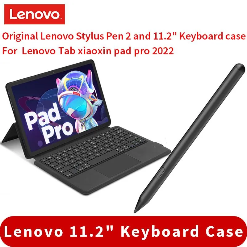 Tastaturen Lenovo Stylus Pen 2. Generation oder 11,2 "Tastaturfall 2 in 1 Halter Magnetic Shell für Lenovo Tab Xiaoxin Pad Pro 2022 Tablette