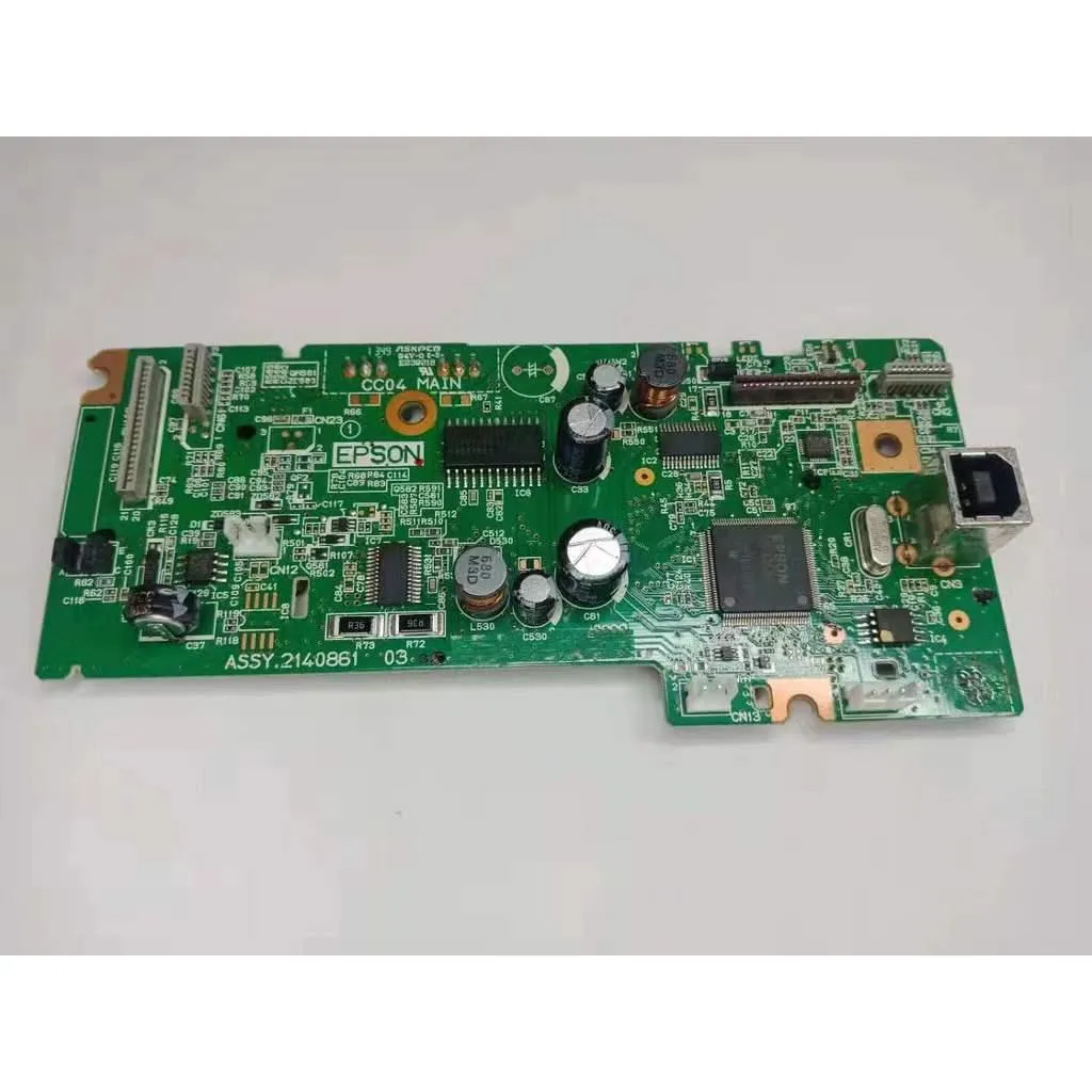 Tillbehör Moderkort Formatter Logic Mother Board för Epson L210 L211 L301 L350 L351 L353 L380 L383 Skrivargränssnitt Main Board