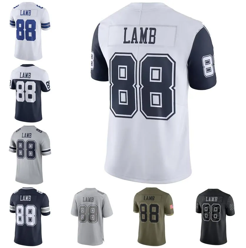 Ceedee Lamb Jersey: Stitched Football Jersey 88, Men Women Youth S