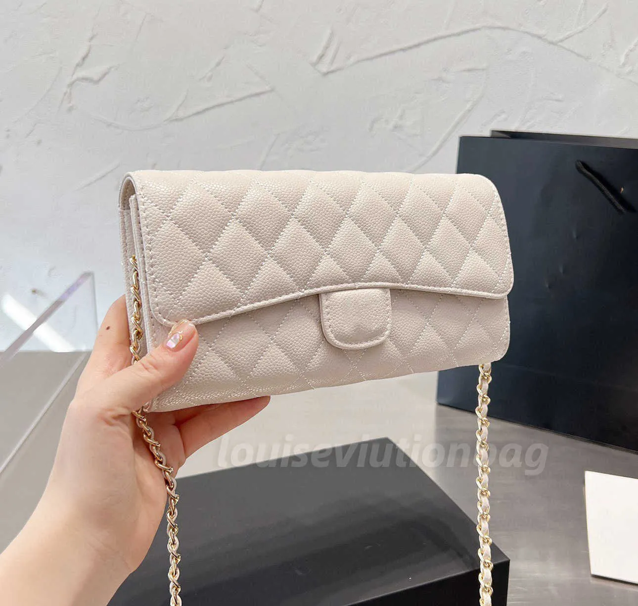 Designer clutch best sale with chain
