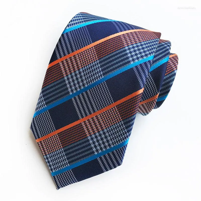 Bow Ties 18 Styles Fashion Man Colorful Tie Cotton Formal For Men Slitte smal smal mager cravate tjocka rutiga slipsar gåvor