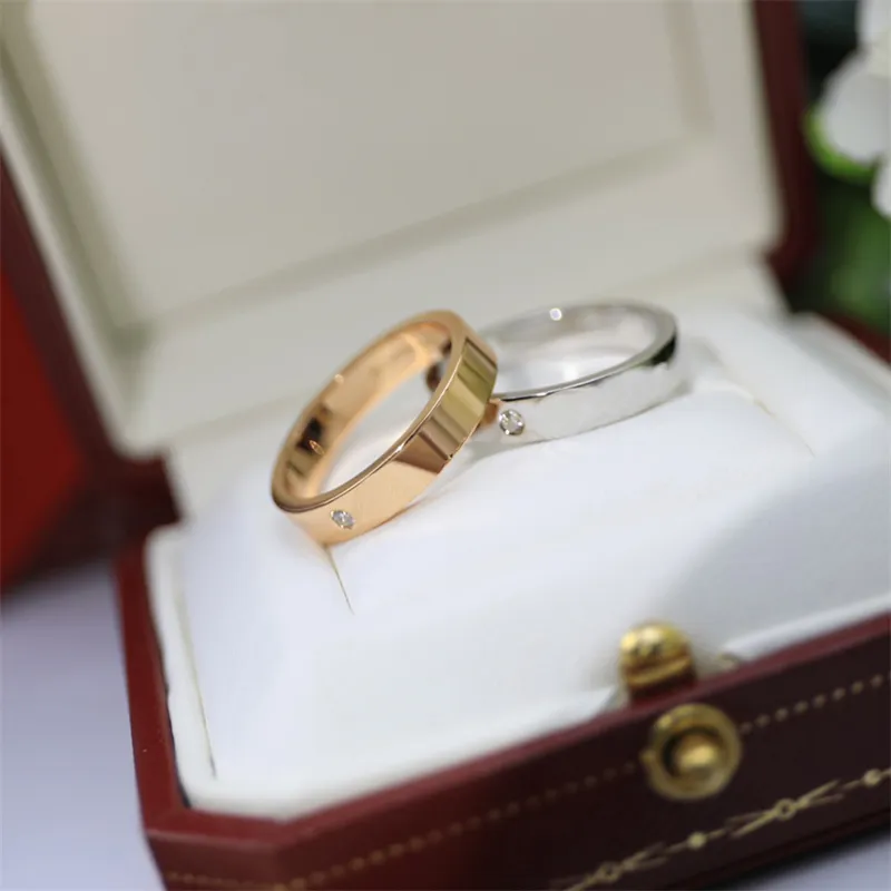 Pierścień designerski dla kobiet złota pierścionek CNC 925 Silver Diamond Luksusowy biżuteria Pierścień Miłość Pierścień Lady Girl Dift