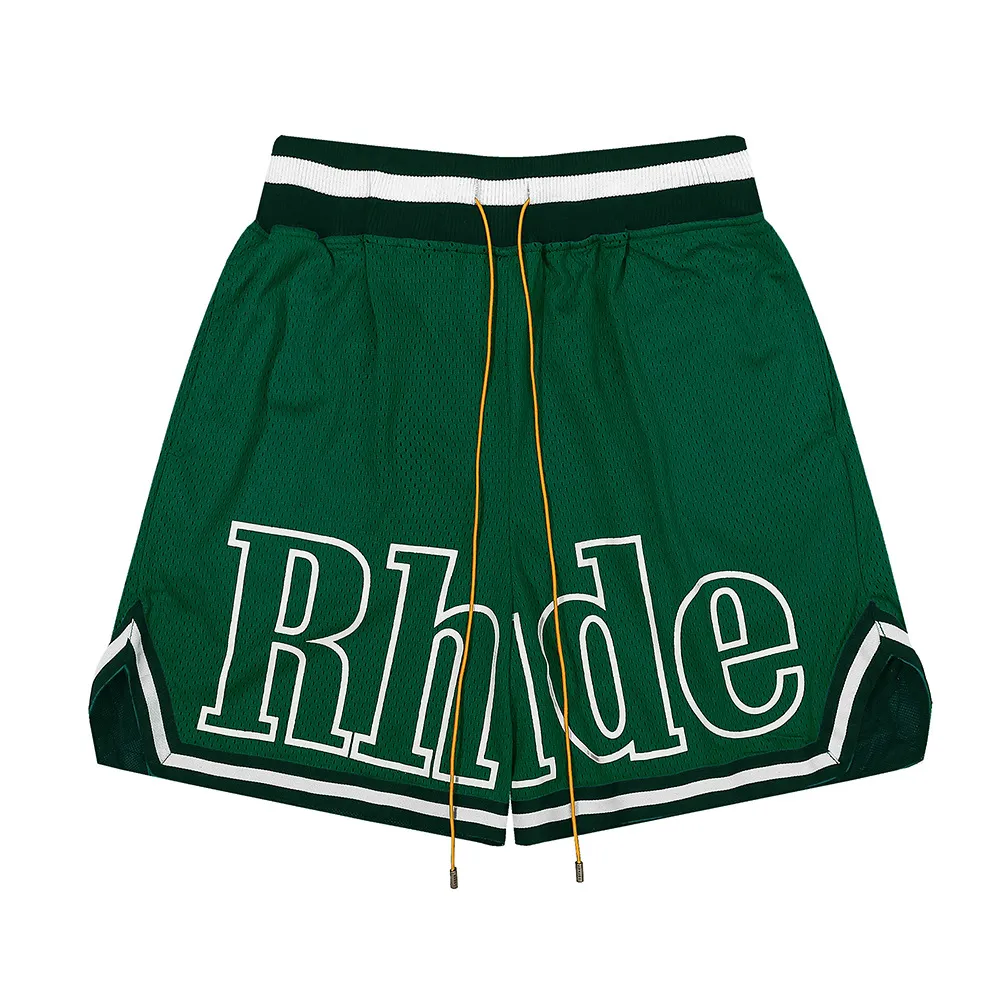 Green rhude shorts discount