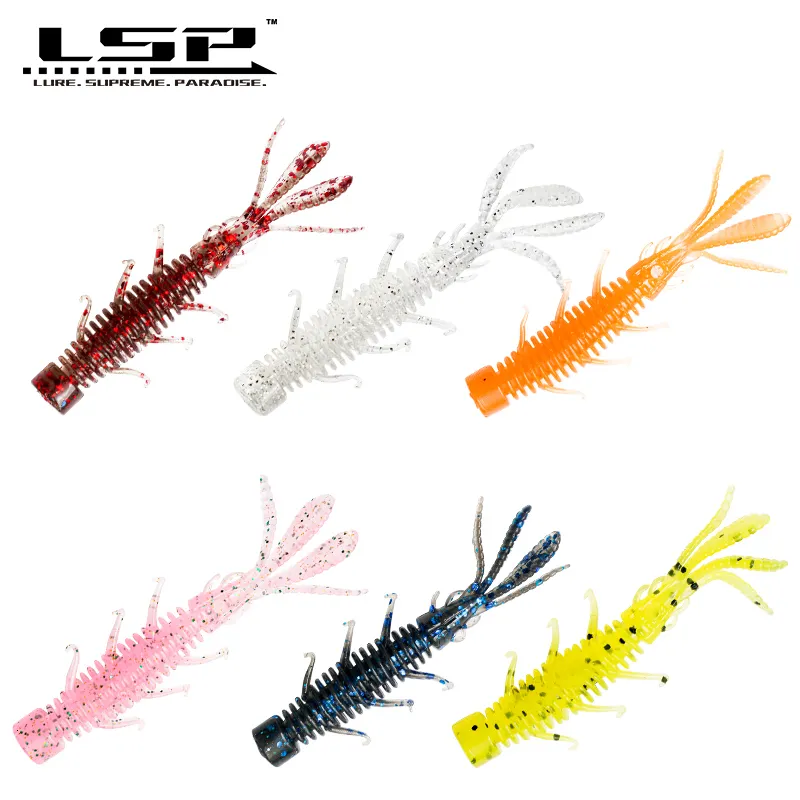 Fishing Hooks LSP Bag 2.5inch Floating Soft Shrimp Crawfish Bait