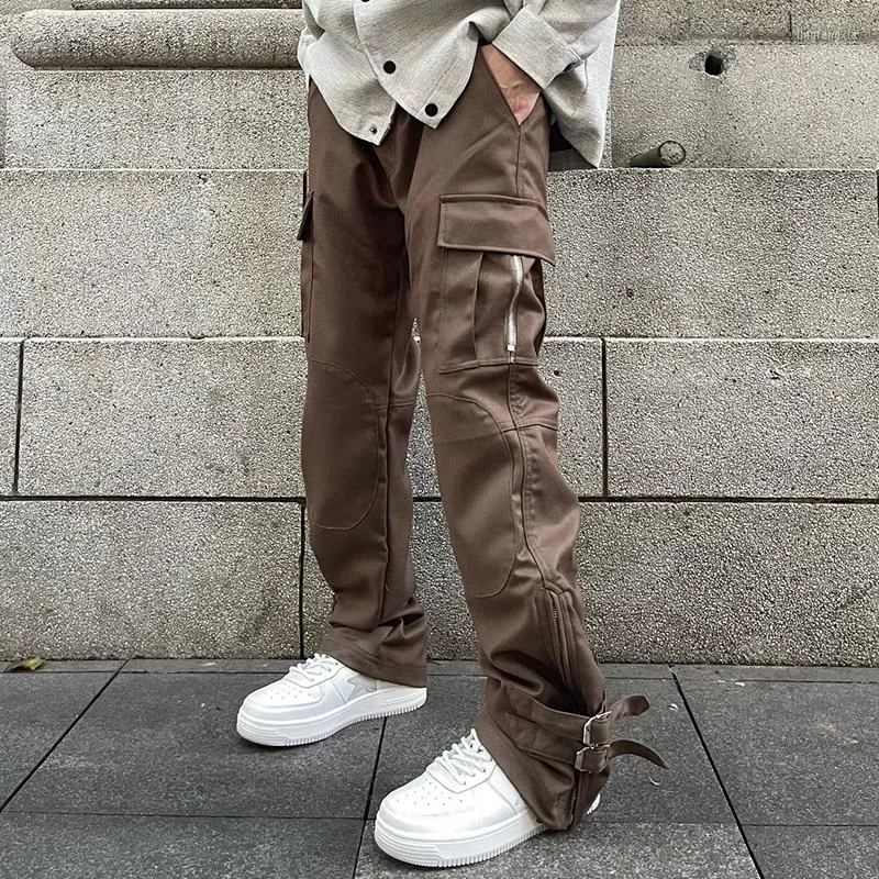 Mens pants with ankle zipper 2025