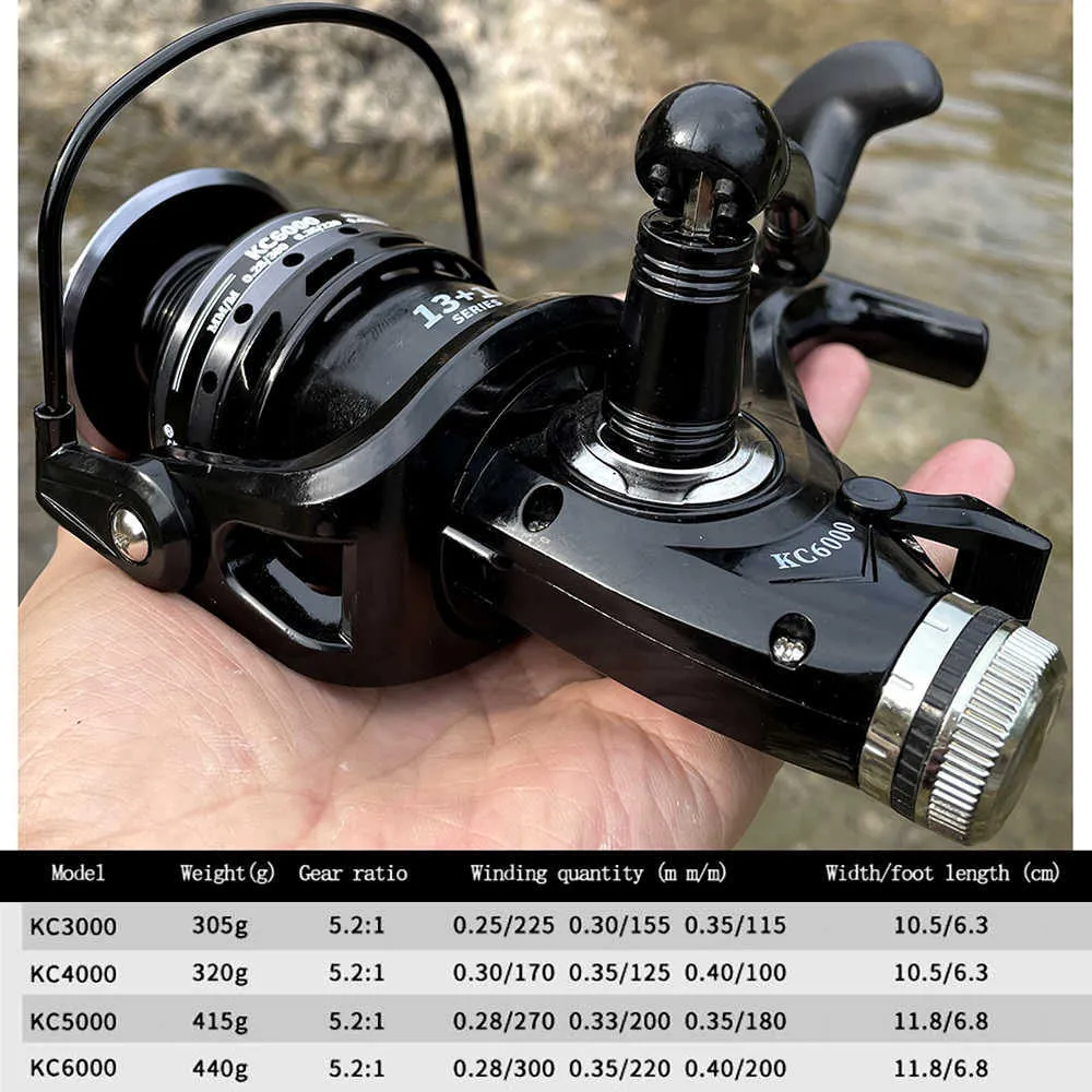 GHOTA KC3000 6000 Metal Foldable Rock Arm Rotating Bait Reel For Ocean  Fishing P230529 Accessories From Mengyang10, $19.64