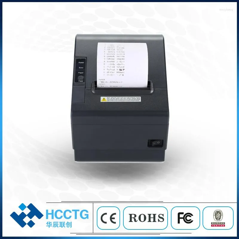 Desktop 80M Thermal Printer Support Online Ordering Printing POS802